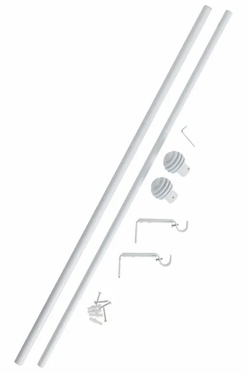 AURA Gardinstång 90-160 Cm