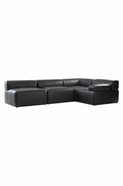 DERMY Soffmodul Hörn PU/ Lädermix